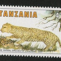 Tanzania 1985 Leopard Wildlife Animal Mammal Big Cat Sc 259 MNH ++3035