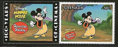 Grenada 1997 100 Years of Cinema Film Hawaiian Holiday Disney Sc 2698a MickeyMNH