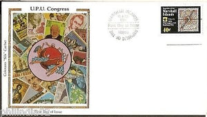 Marshall Island 1984 U.P.U Congress Colorano Silk Cover