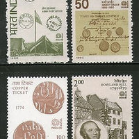 India 1980 INDIA-80, Rowland Hill Phila-808a 4V SET MNH