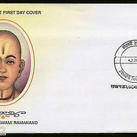 India 2002 Swami Ramanand Phila-1896 FDC