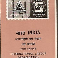India 1969 Labour Organisation Phila-486 Cancelled Folder