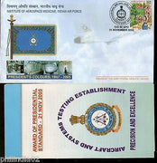 India 2005 Institute of Aerospace Medicine President's Colours MilitaryAPO Cover