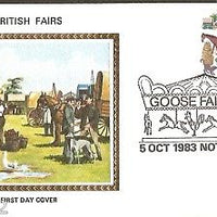 Great Britain 1983 British Fairs Colorano Silk Cover # 13142