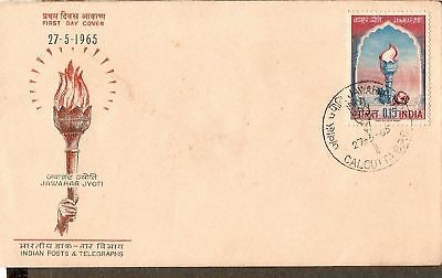 India 1965 Jawahar Jyoti Phila-417 FDC