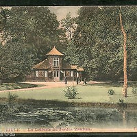 France 1919 LILLE - The dairy Vauban Garden View Card to India as per Scan