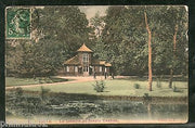 France 1919 LILLE - The dairy Vauban Garden View Card to India as per Scan