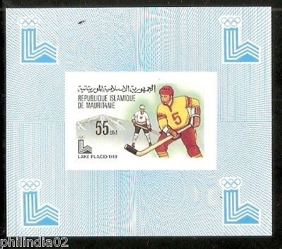 Mauritania 1980 Winter Olympic Sc 435 Imp Del Sheet MNH