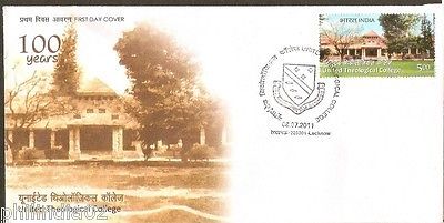 India 2011 United Theological College Phila-2707 FDC