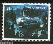 St. Vincent 1992 Walt Disney Movies - Peter Pan Film Cinema Sc 1711f MNH # 2663