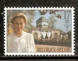 Belgium 1997 Queen Paola's 60th Birth Day Architecture Building MNH # 3504