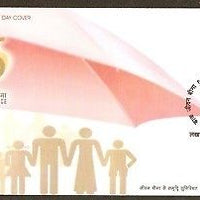 India 2009 Postal Life Insurance Phila-2453 FDC