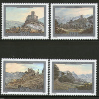 Liechtenstein 2011 Castles Architecture Religion Sc 1527-30 MNH # 3906