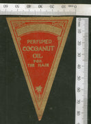 India Vintage Trade Label Cocoanut Essential hair Oil Label # LBL100 - Phil India Stamps