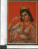 India Vintage Trade Label Beauty Queen Label Women # LBL121 - Phil India Stamps