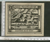 India 1960's Mill Compound Arial View Brand Dyeing & Chemical Wintage Label # L40 - Phil India Stamps