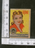 India 1950's Women Lady Rani Brand Match Box Label # MBL220 - Phil India Stamps