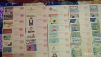 India 40 Diff. Meghdoot post cards in BLK/4 on Health Malaria, Sanitation, Aids Banking Education All MINT