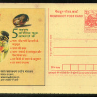 India 2005 Processed Foods Health Meghdoot Post Card Postal Stationery # 156