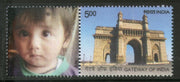India 2016 Gateway of India Historical Heritage Architecture My stamp MNH # M38 - Phil India Stamps