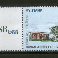 India 2016 Indian School of Business Education ISB Architecture My stamp MNH # M58 - Phil India Stamps