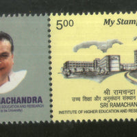 India 2020 Sri Ramachandra Institute of Higher Education & Research My Stamp MNH # M129a