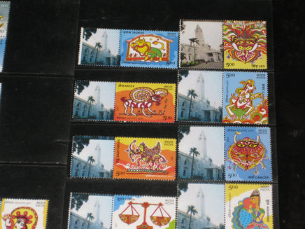 India 2011 Year Pack of 29 Diff My Stamp Comp Set Aeroplane Animal Locomotive Astrological Sign MNH - Phil India Stamps