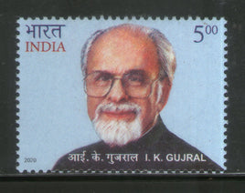 India 2020 I. K. Gujral Former Prime Minister 1v MNH