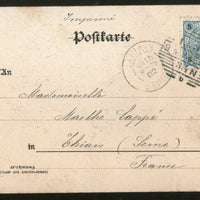 Austria 1902 Kolowrat Ring Wien Vienna Vintage Picture Post Card to France # PC1