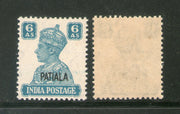 India Patiala State 6As KG VI Postage Stamp SG 113 / Sc 112 Cat £6 MNH - Phil India Stamps