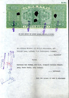 India Fiscal Rs 50 Ashokan Stamp Paper WMK-16 Good Used Revenue Court Fee # SP116C