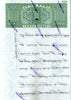 India Fiscal Rs. 50 Ashokan Stamp Paper Court Fee Revenue WMK-16 Good Used # 99D