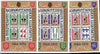Grenada 1978 25th Anni Queen Elizabeth Coronation Sc 873-75 set of 3 Sheetlets