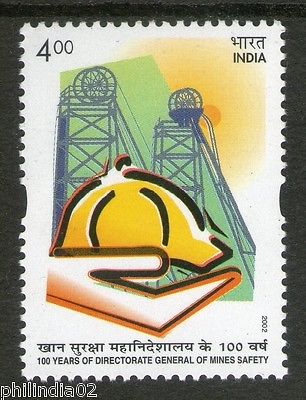 India 2002 100 Years of Directorate General of  Mines Safety Phila-1889 MNH