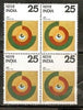 India 1976 Industrial Development  Phila-681 BLK/4 MNH