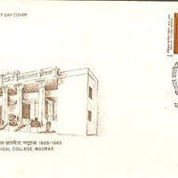 India 1985 Medical College, Madras Phila-1001 FDC