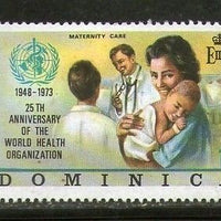 Dominica 1973 Maternity & Infant Care Doctor Patient Mother & Child Sc 362 MNH