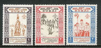 Dubai - UAE 1964 Boy Scout Jamboree Athens Greece Sc 28-30 3v Set MNH # 5147A