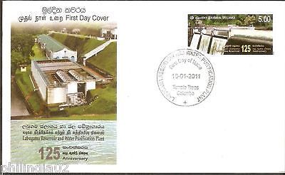 Sri Lanka 2010 Labugama Reservoir Water Purification FDC # 7463