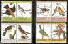 Gr. of St. Vincent - Union 1985 Birds Paintings 8V MNH # 1381