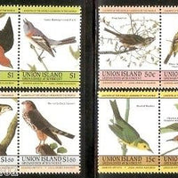 Gr. of St. Vincent - Union 1985 Birds Paintings 8V MNH # 1381