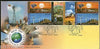 India 2007 Renewable Energy Small Hydro Power Mass Phila-2319 Se-Tenant 6v FDC