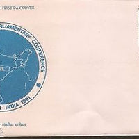 India 1991 Parliamentry Conference Phila-1298 FDC