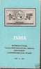 India 1965 ITU Telecommunication Phila-416 Cancelled Folder