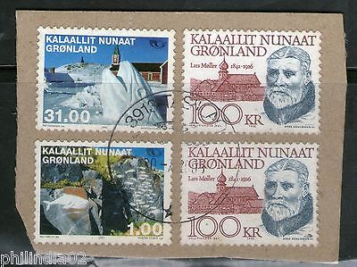 Greenland Nuuk Snow Festival & Sculptures Moller Newspaper High Value Used #3134