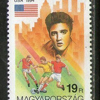 Hungary 1994 Football American Flag Elvis Presley Sc 3447 Jazz Pop Singer MNH # 2932