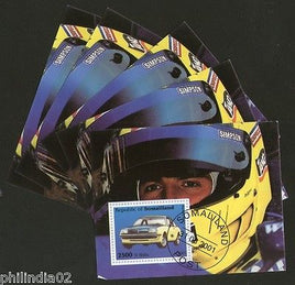 Somalia 2001 Car Automobile Transport  M/s Cancelled x 5 # 4050