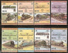 Nevis 1985 Locomotive Railway Train Transport 16v MNH # 3176