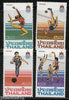 Thailand 1985 Sea Games Vollyball Women’s gymnastics Bowling Sc 1132-5 MNH #1795