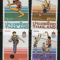 Thailand 1985 Sea Games Vollyball Women’s gymnastics Bowling Sc 1132-5 MNH #1795